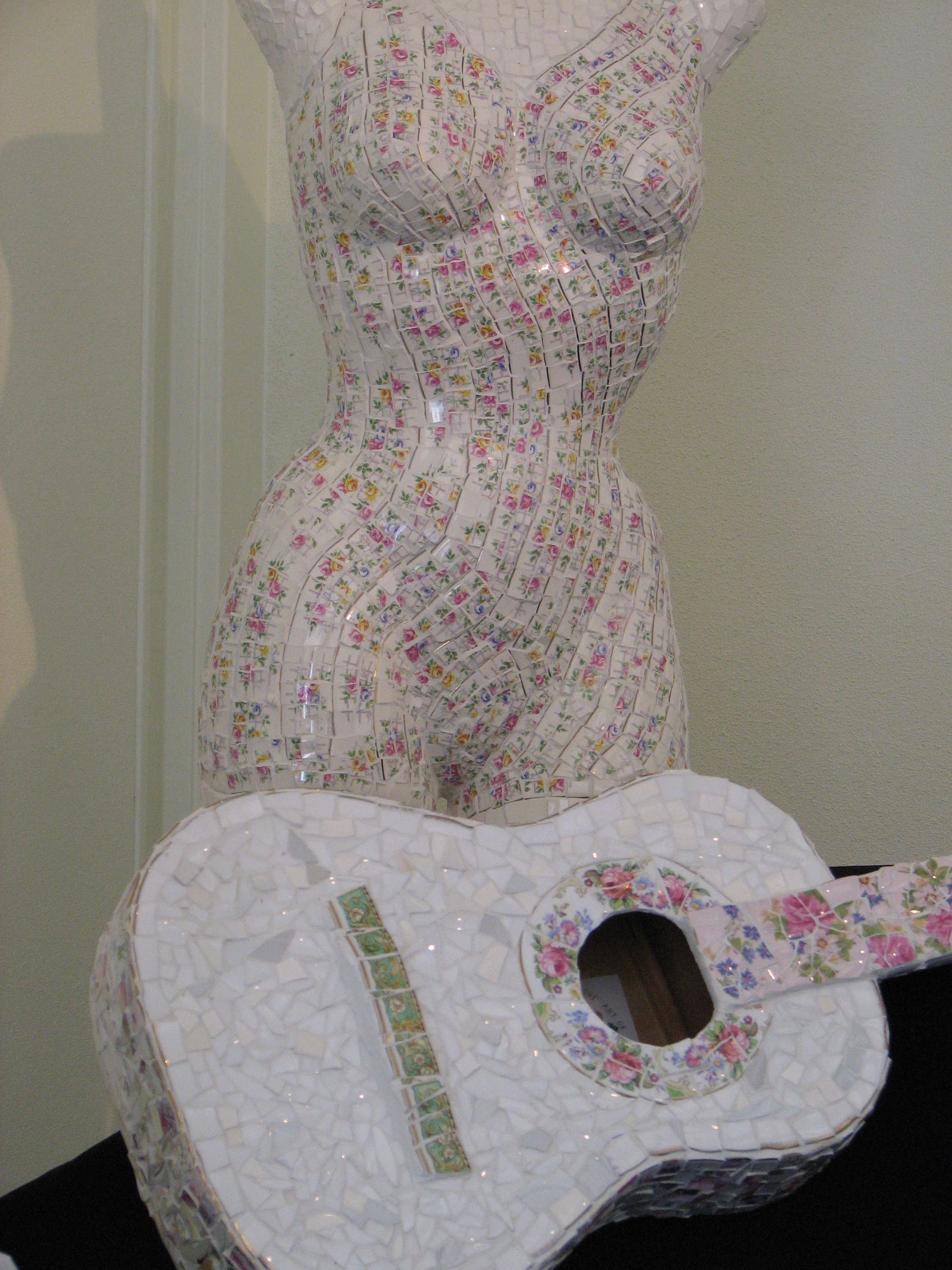 Spanish Guitar with Mannequin