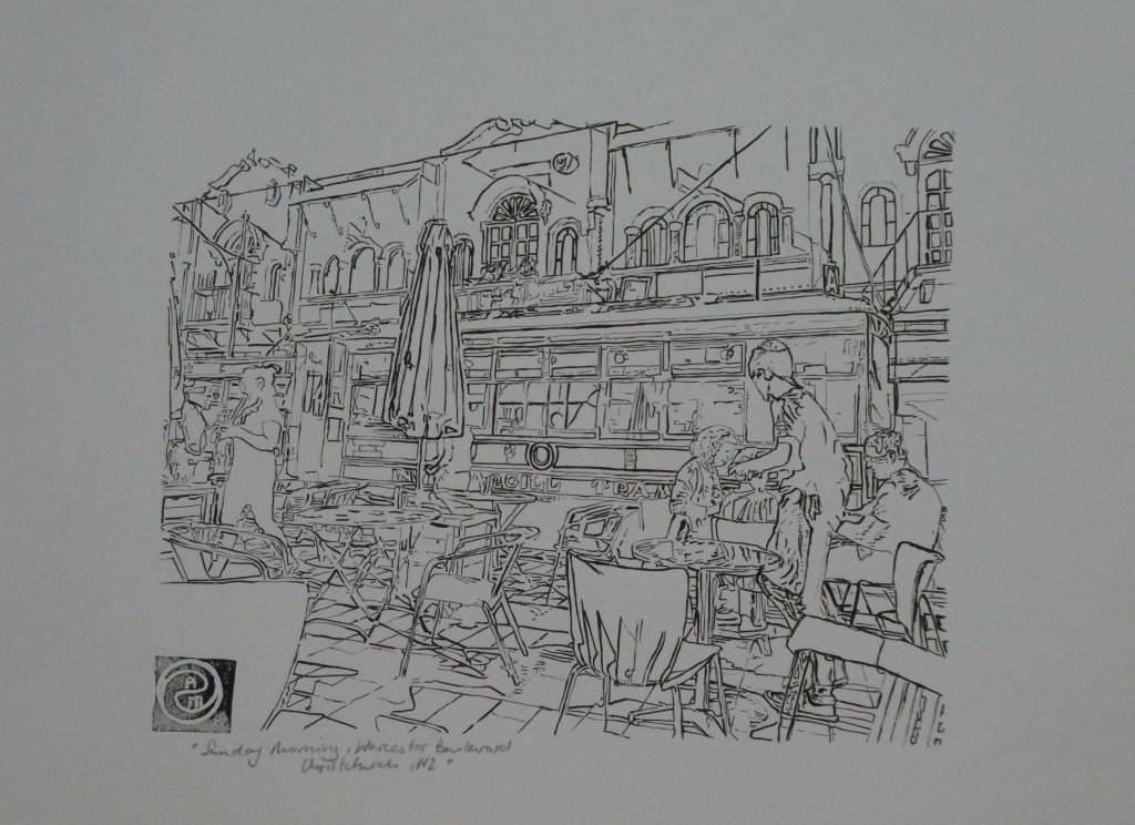 Sunday Morning Worcester Bouvelvard, Christchurch New Zealand