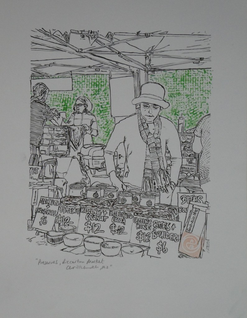 Riccarton House Market in Christchurch, New Zealand. (not for sale)