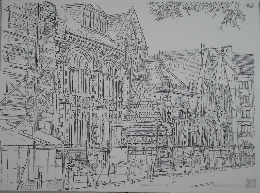 Christchurch Arts Centre damaged by Christchurch earthquake Feb 2011 (for sale)